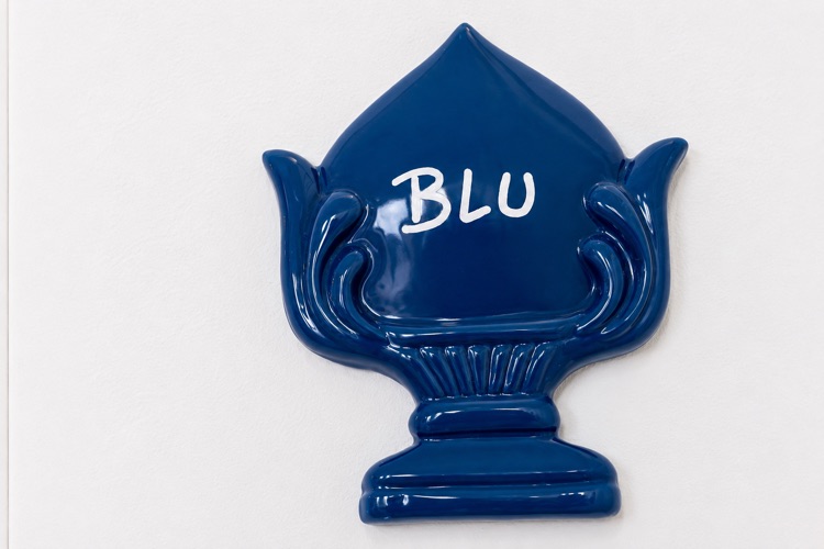 Pumo in ceramica della Camera Blu Marino