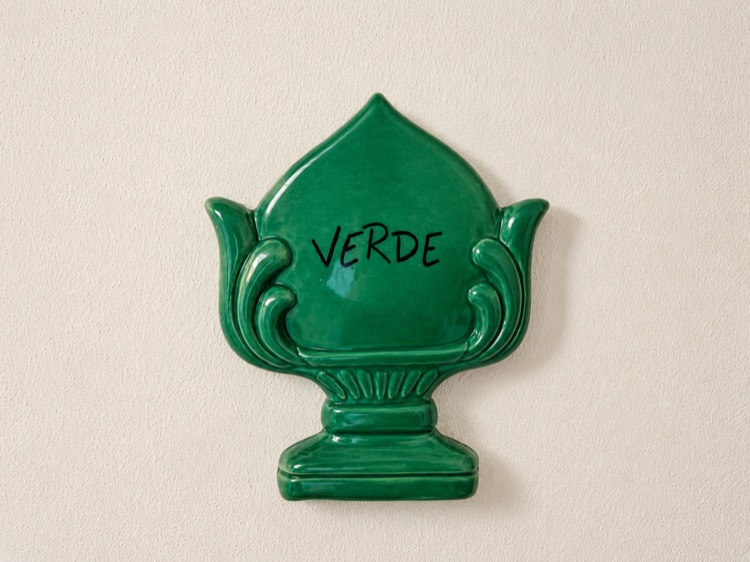 Pumo in ceramica della Camera Verde